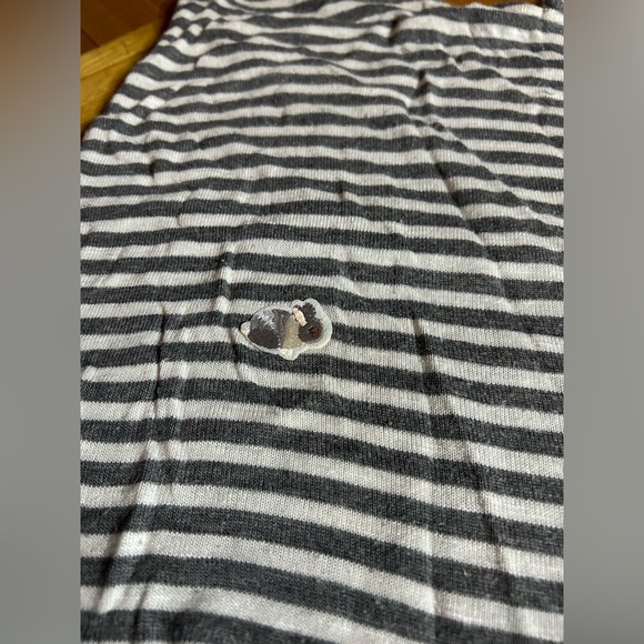 Streetwear society | Beach Striped Cover Up with round hem | size M - Picture 3 of 8